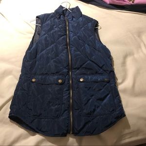 Navy Blue Puffer Vest